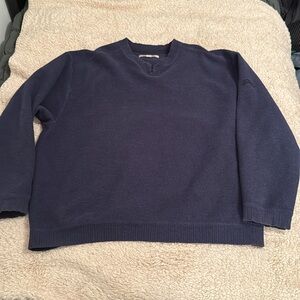 VintageTommy Bahama Men's Navy Sweatshirt